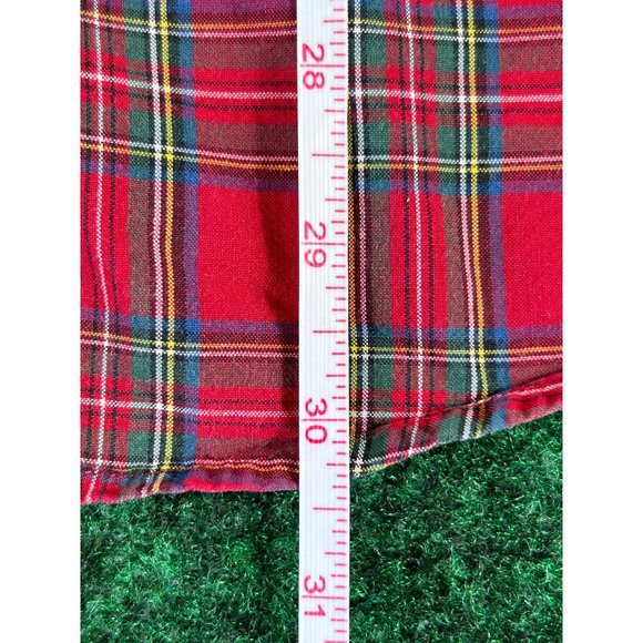 Vintage Chaps Ralph‎ Lauren Red Plaid Button Down Shirt Men’s Size Medium - Picture 4 of 8